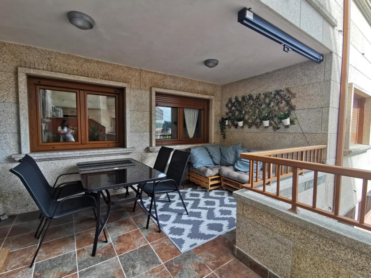 Precioso Apartamento En La Playa De La Lanzada. Санхенхо Экстерьер фото